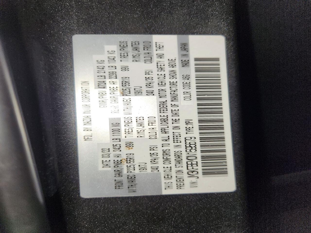 2022 Mazda Cx-5 Premium Plus