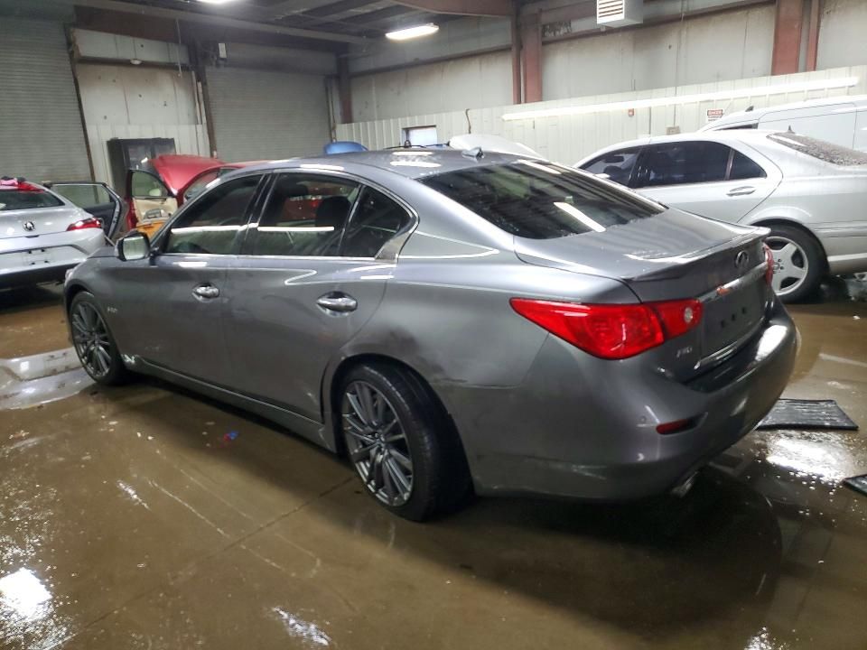 2016 Infiniti Q50 red Sport 400