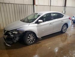 Niss salvage cars for sale: 2019 Niss Sentra sv