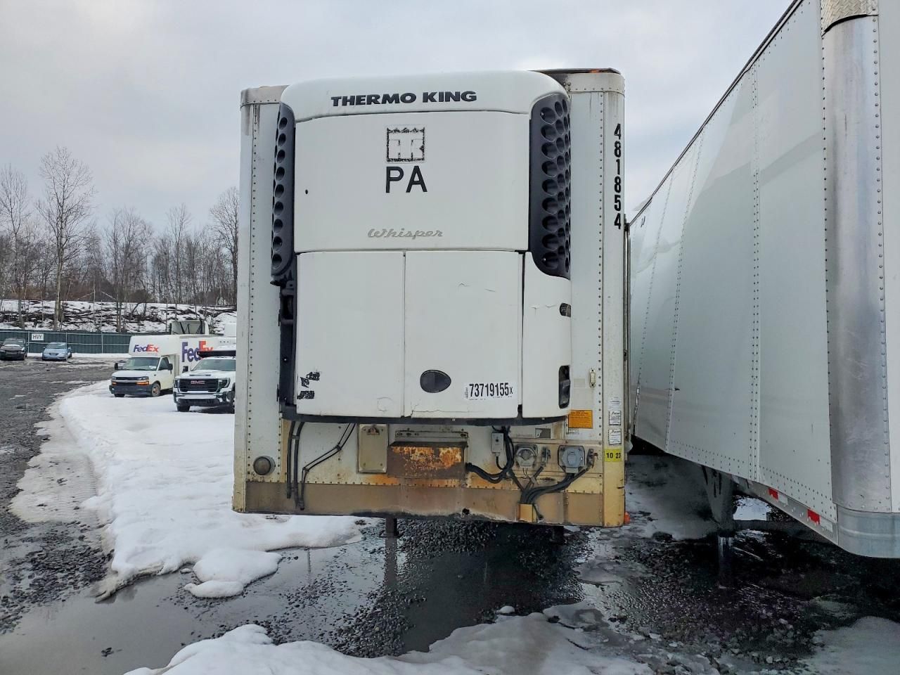 2012 Utility Vs2ra Refrigerated van Trailer