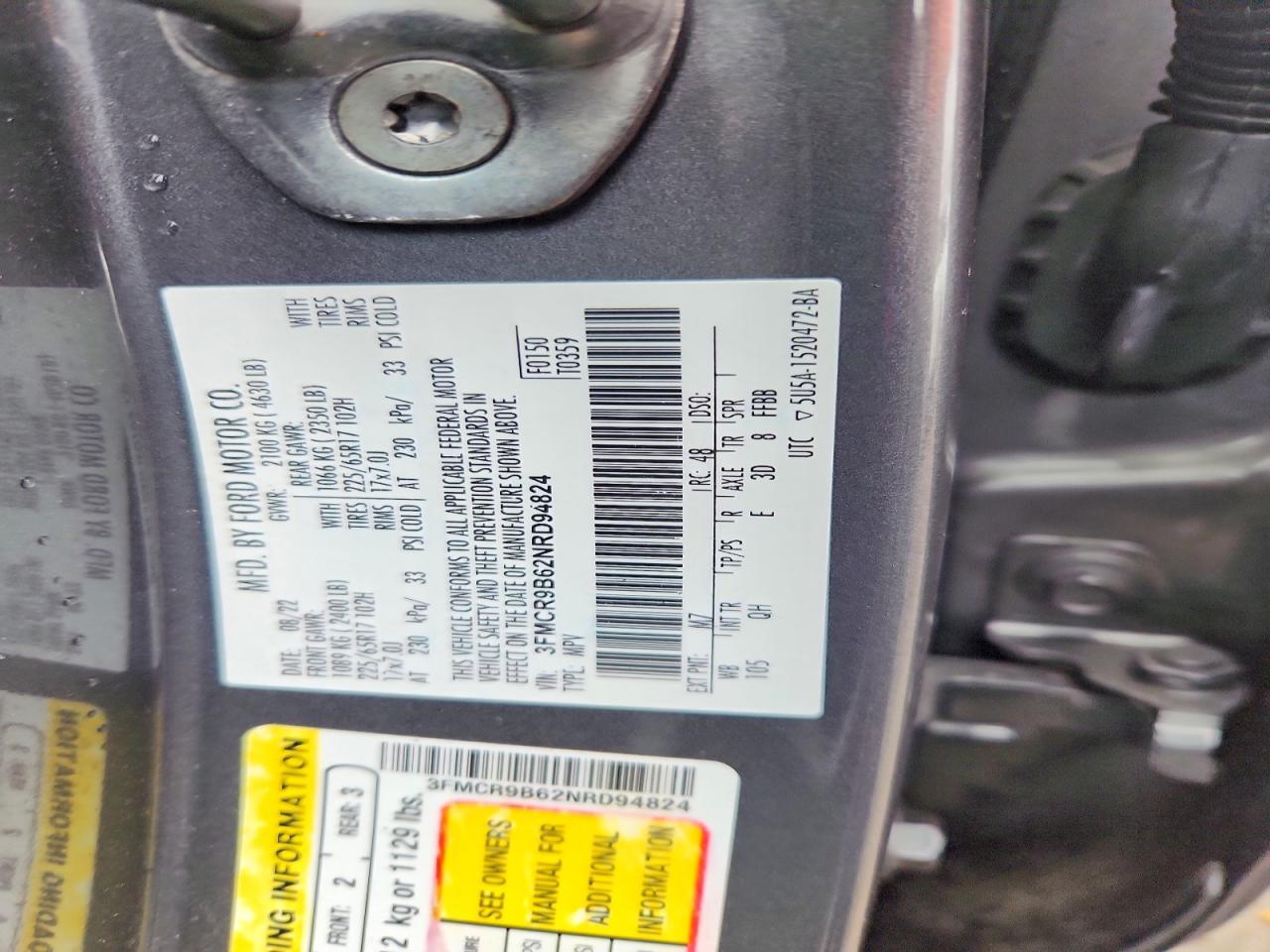 2022 Ford Bronco Sport big Bend