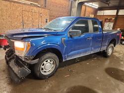 Salvage trucks for sale at Ebensburg, PA auction: 2022 Ford F150 Super Cab