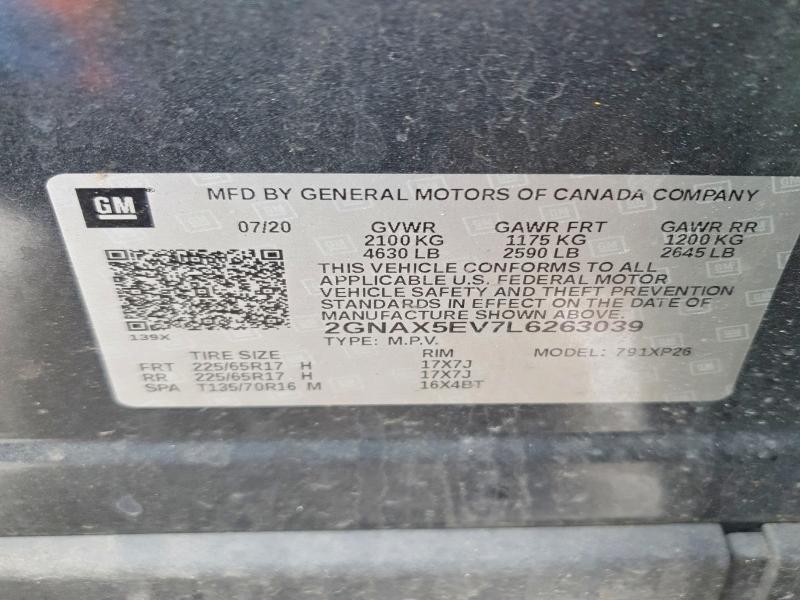 2020 Chev Equinox
