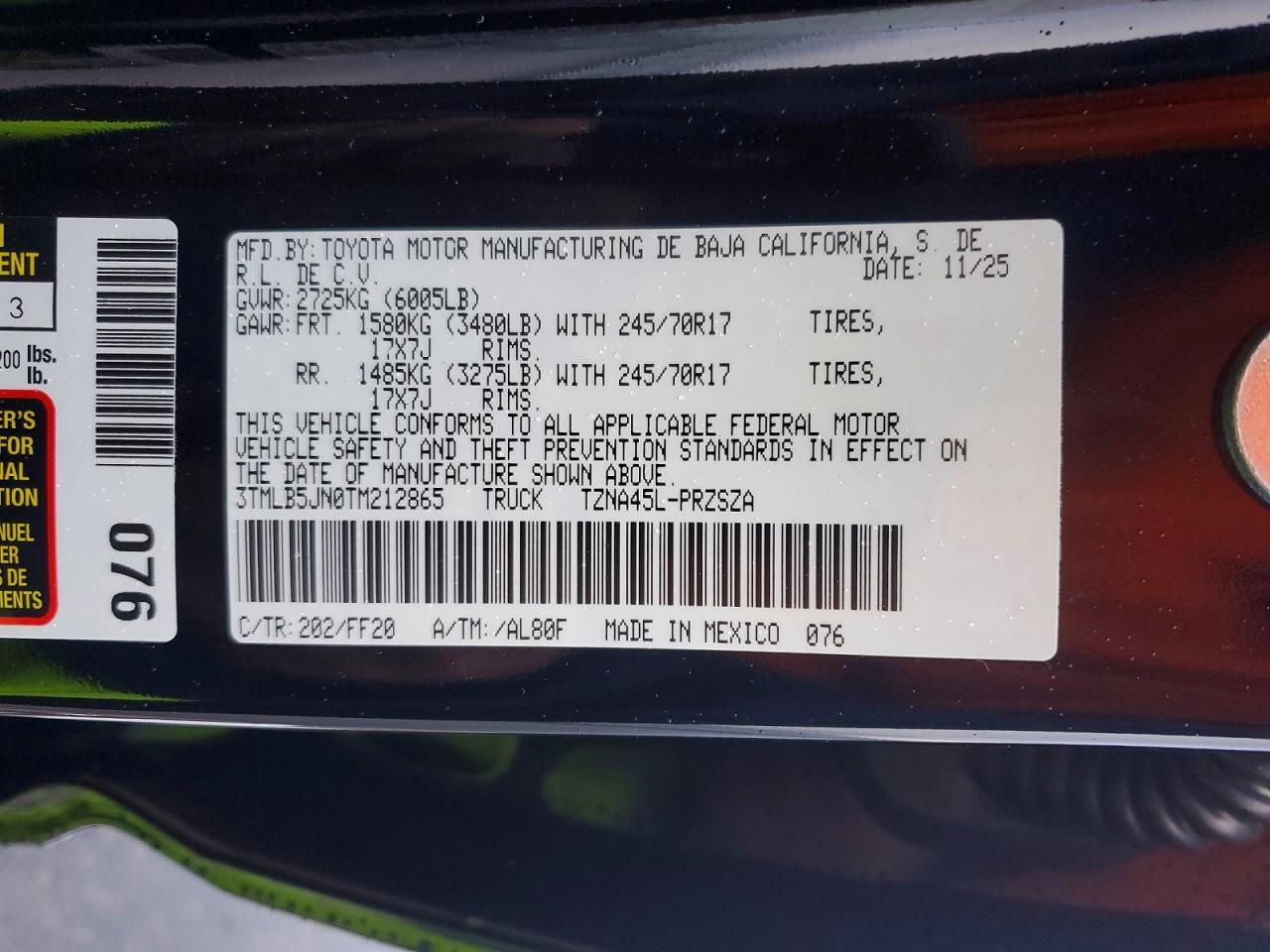 2026 Toyota Tacoma SR5