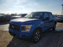 Salvage cars for sale from Copart Indianapolis, IN: 2019 Ford F150 Supercrew