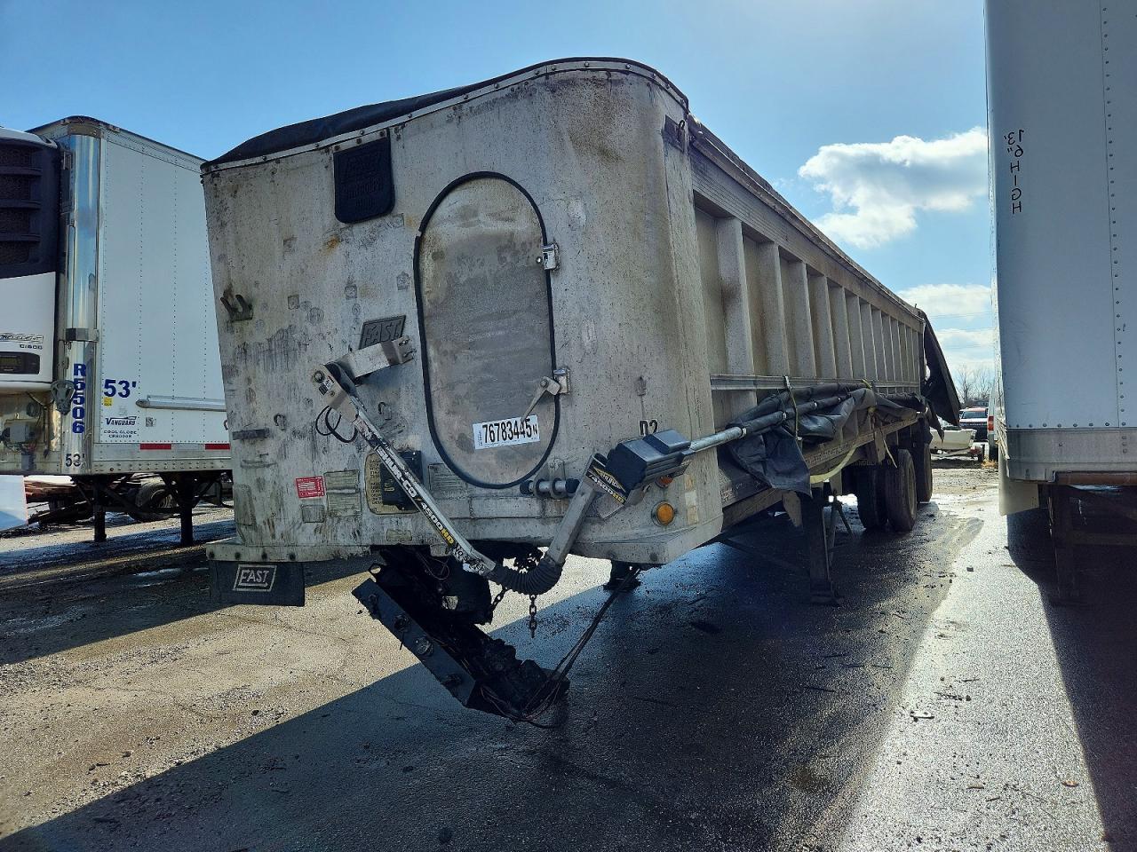1993 Etas End Dump-end Dump Trailer