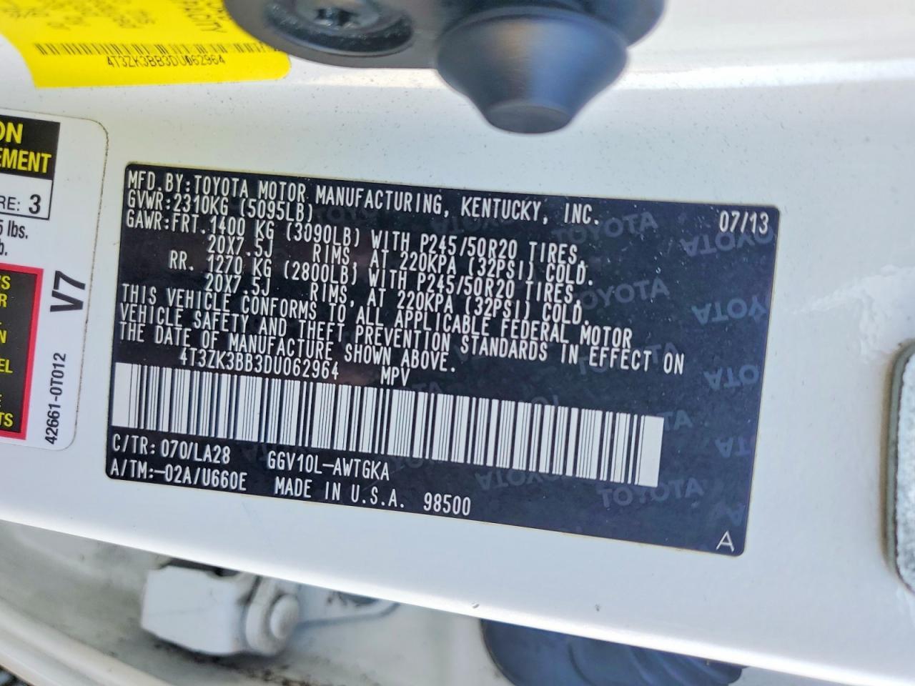 2013 Toyota Venza xle