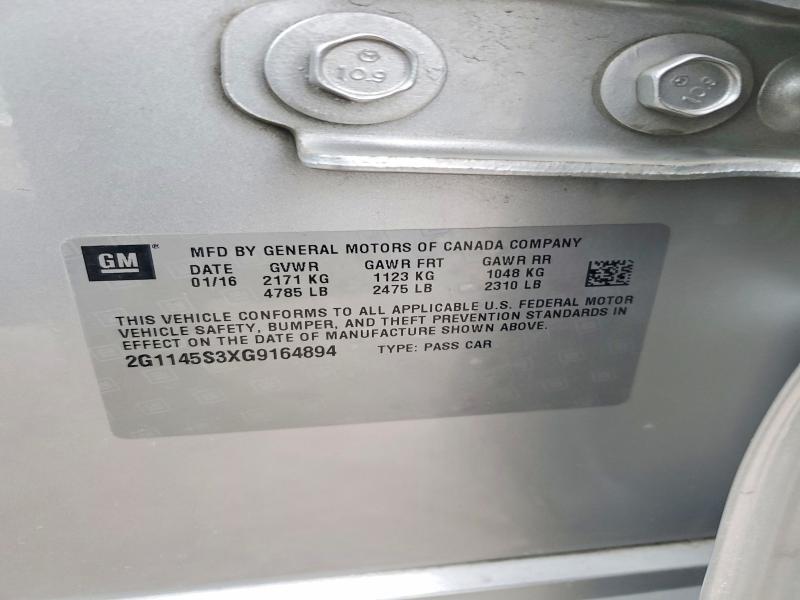 2016 Chevrolet Impala ltz