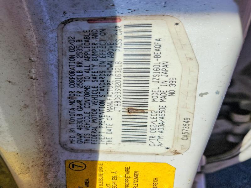 2002 Lexus Gs 300 Base