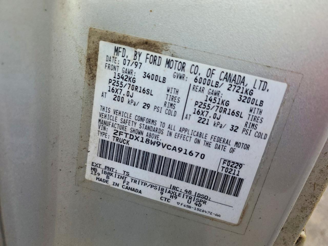 1997 Ford F150