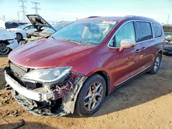 Chrysler Pacifica Limited salvage cars for sale: 2018 Chrysler Pacifica Limited