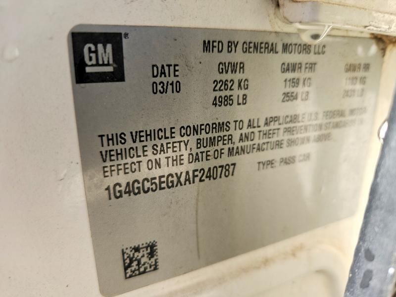 2010 Buick Lacrosse cxl