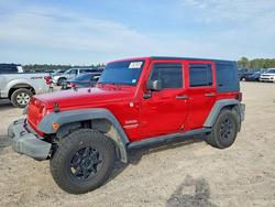 Jeep salvage cars for sale: 2010 Jeep Wrangler Unlimited Sport