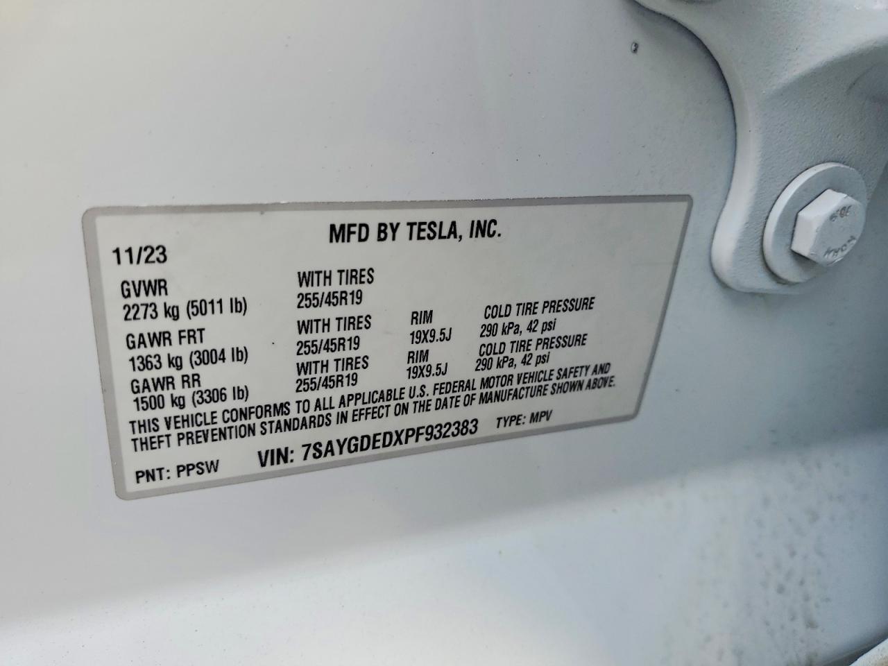 2023 Tesla Model y
