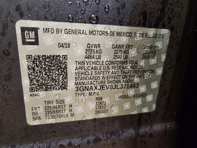 2018 Chevrolet Equinox lt
