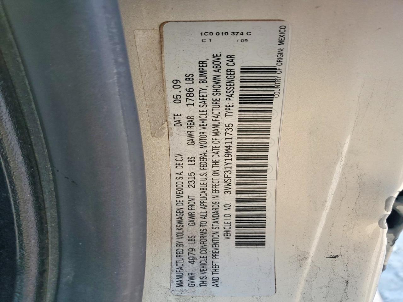 2009 Volkswagen New Beetle Blush Edition