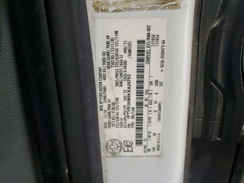2019 Ford Transit 250 Delivery Van