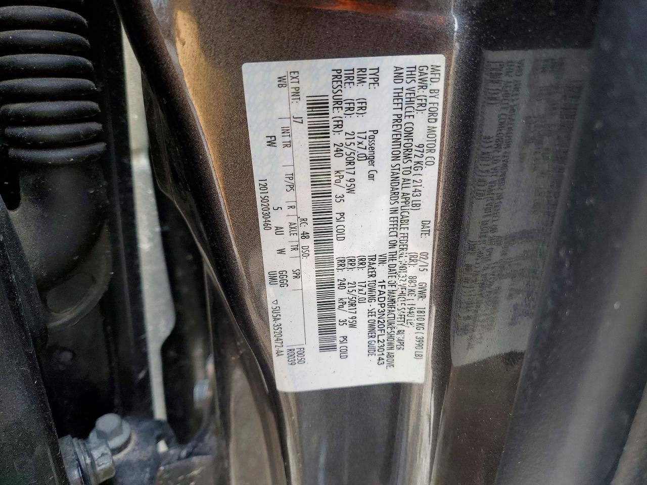 2015 Ford Focus Titanium