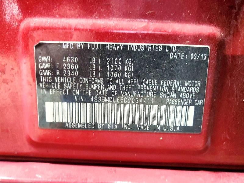 2013 Subaru Legacy 3.6r Limited