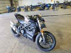 Ducati salvage cars for sale: 2012 Ducati Streetfighter 848