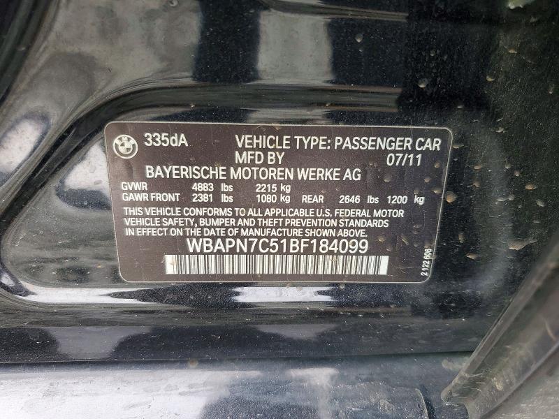 2011 BMW 335 d