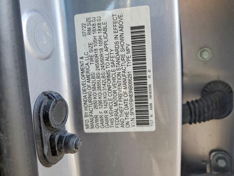 2022 Honda Pilot Trailsport