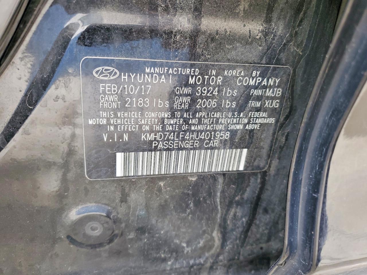 2017 Hyundai Elantra se
