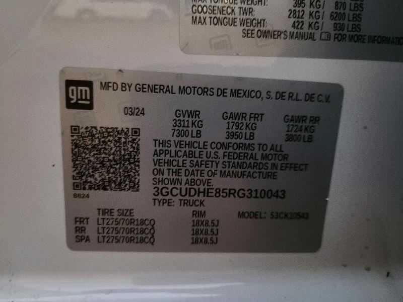 2024 Chevrolet Silverado K1500 ZR2