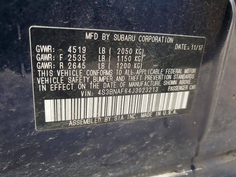 2018 Subaru Legacy 2.5i Premium