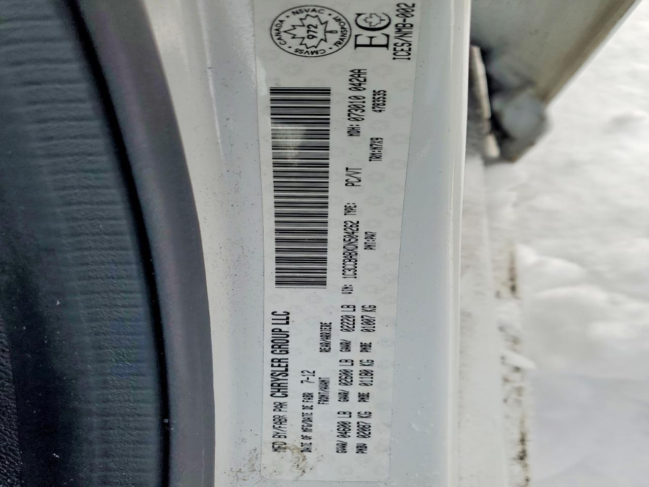 2013 Chrysler 200 lx