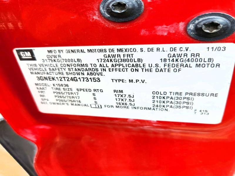 2004 Chevrolet Avalanche K1500