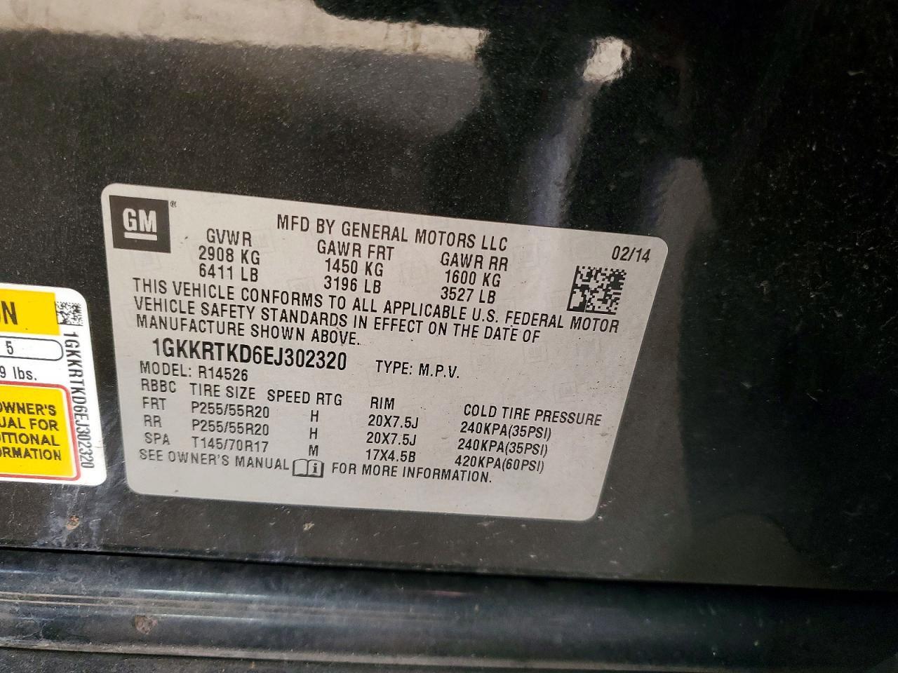 2014 GMC Acadia Denali