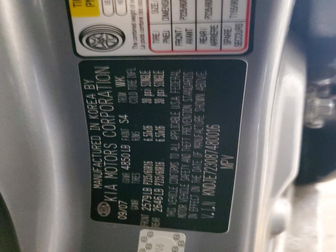 2008 KIA Sportage ex