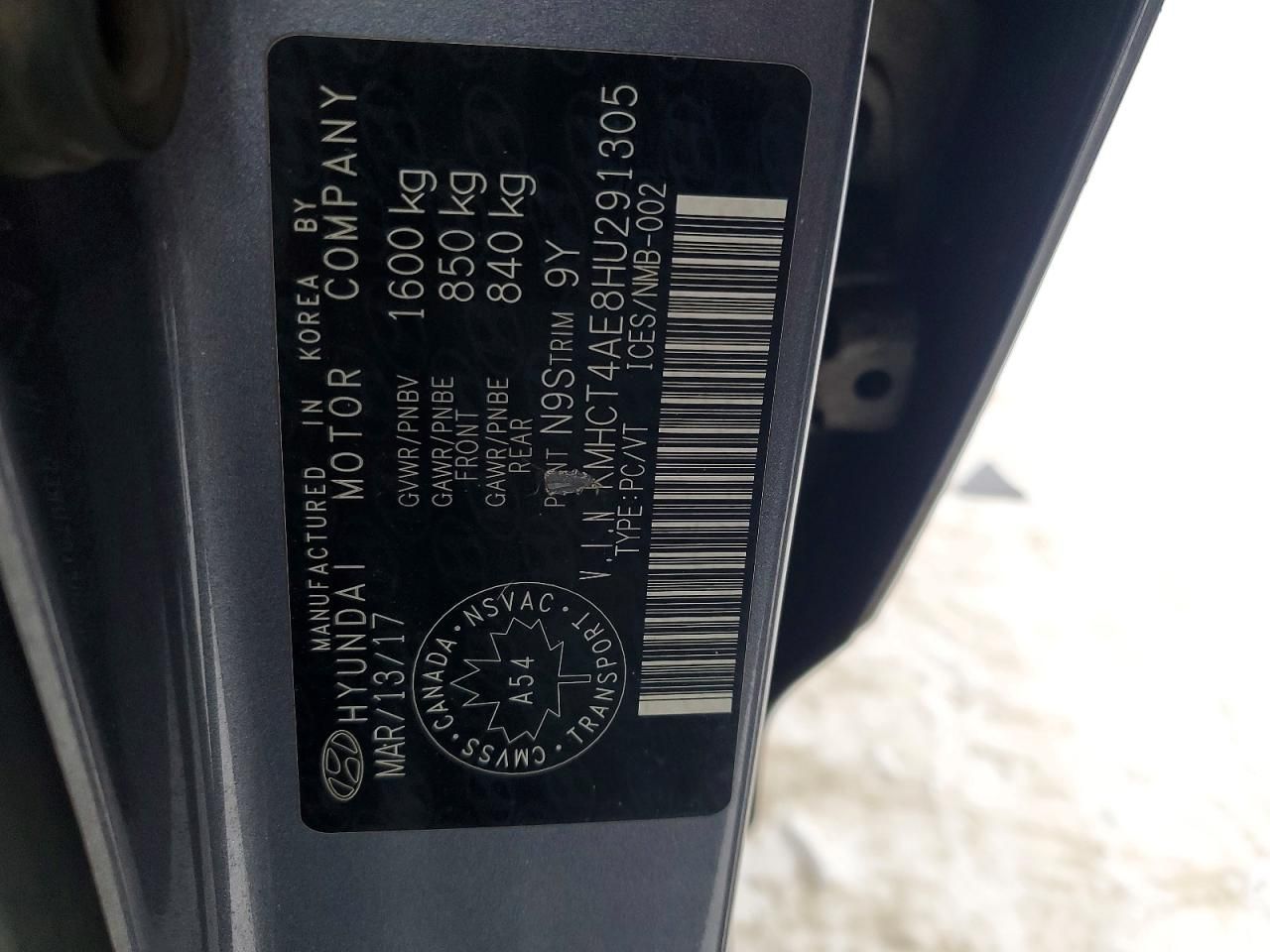 2017 Hyundai Accent se