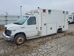 Salvage cars for sale from Copart Indianapolis, IN: 2019 Ford Econoline E450 Super Duty Cutaway Van