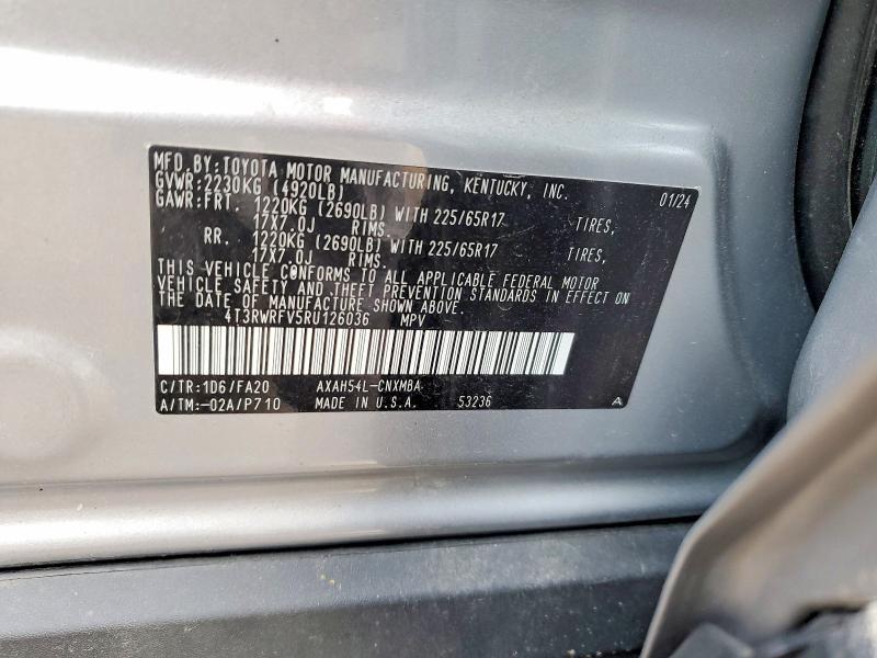 2024 Toyota Rav4 Hybrid xle