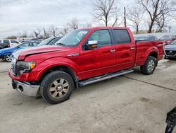 Salvage trucks for sale at Bridgeton, MO auction: 2010 Ford F150 Supercrew