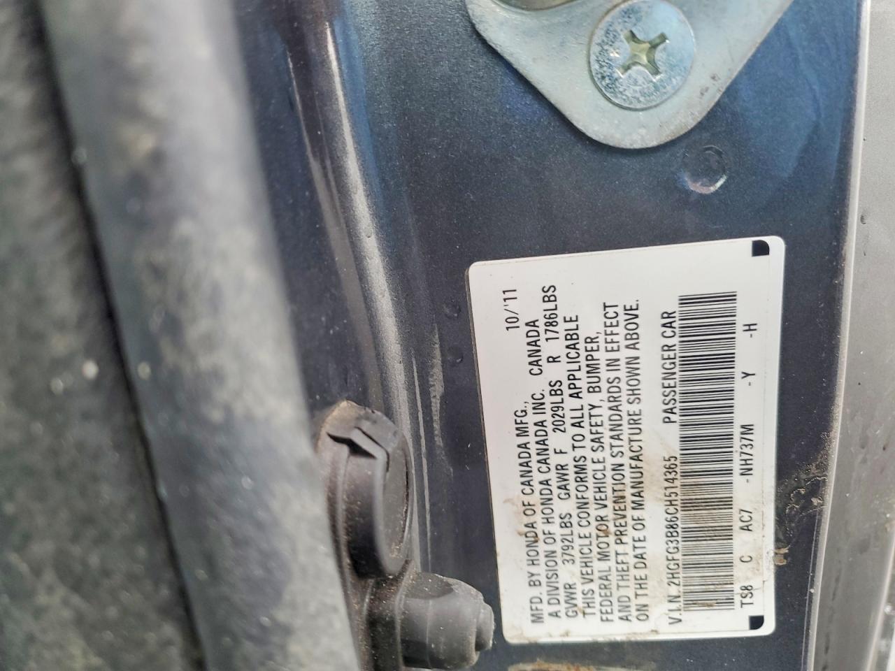2012 Honda Civic ex