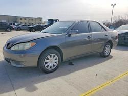 Toyota salvage cars for sale: 2005 Toyota Camry le