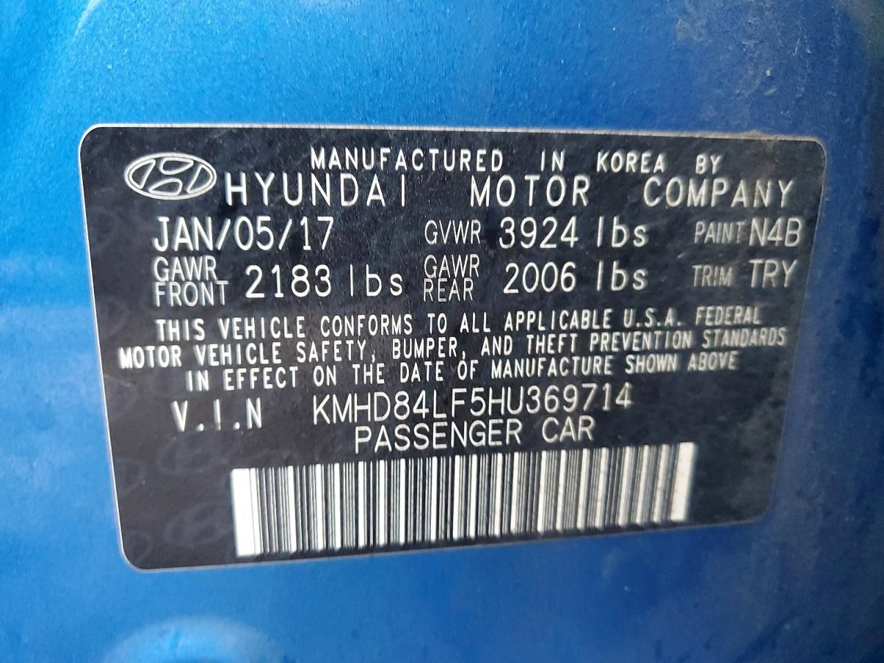 2017 Hyundai Elantra