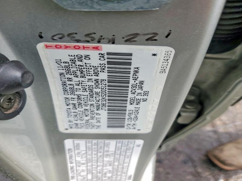 2002 Toyota Camry le
