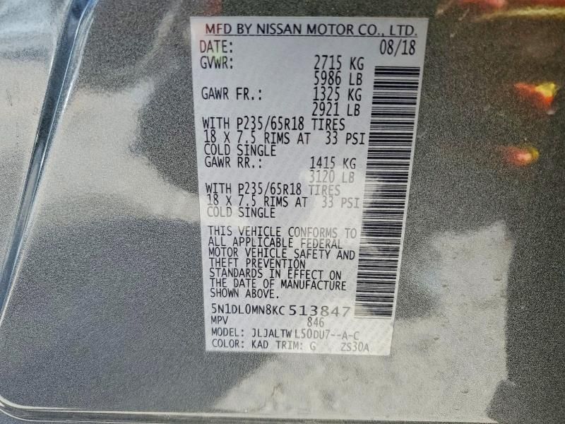 2019 Infiniti Qx60 Luxe