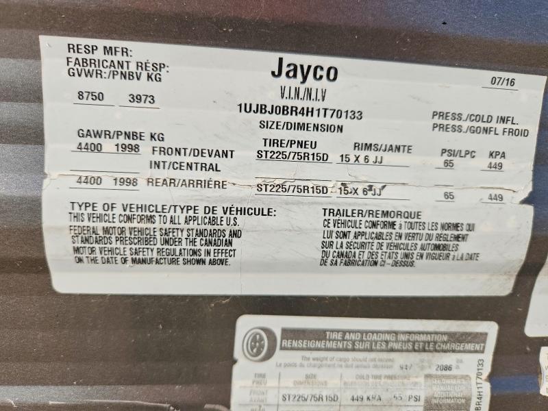 2017 Jayco 2017 Jyco Jayflight-camper