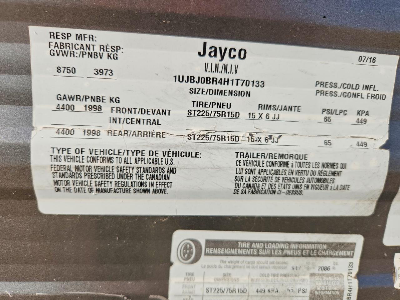 2017 Jayco 2017 Jyco Jayflight-Camper