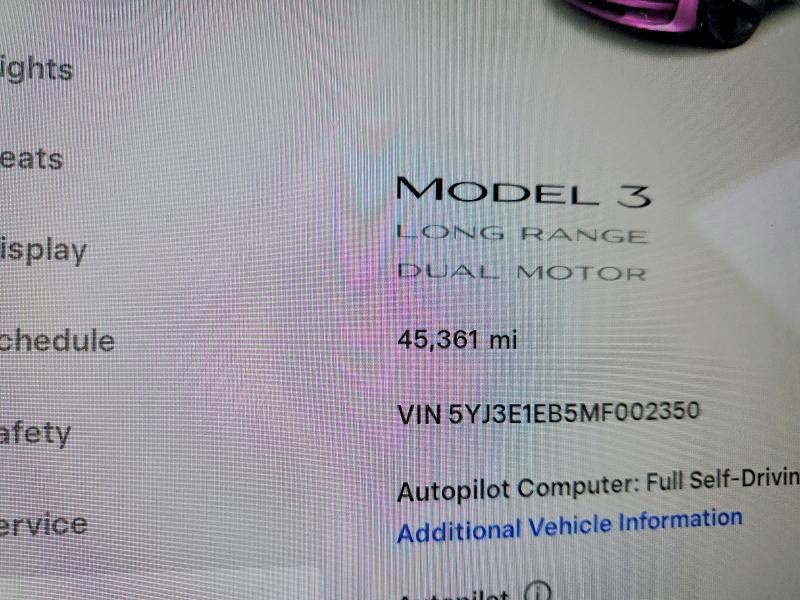 2021 Tesla Model 3
