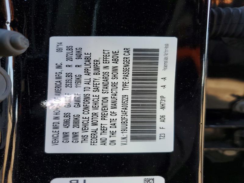 2015 Acura TLX