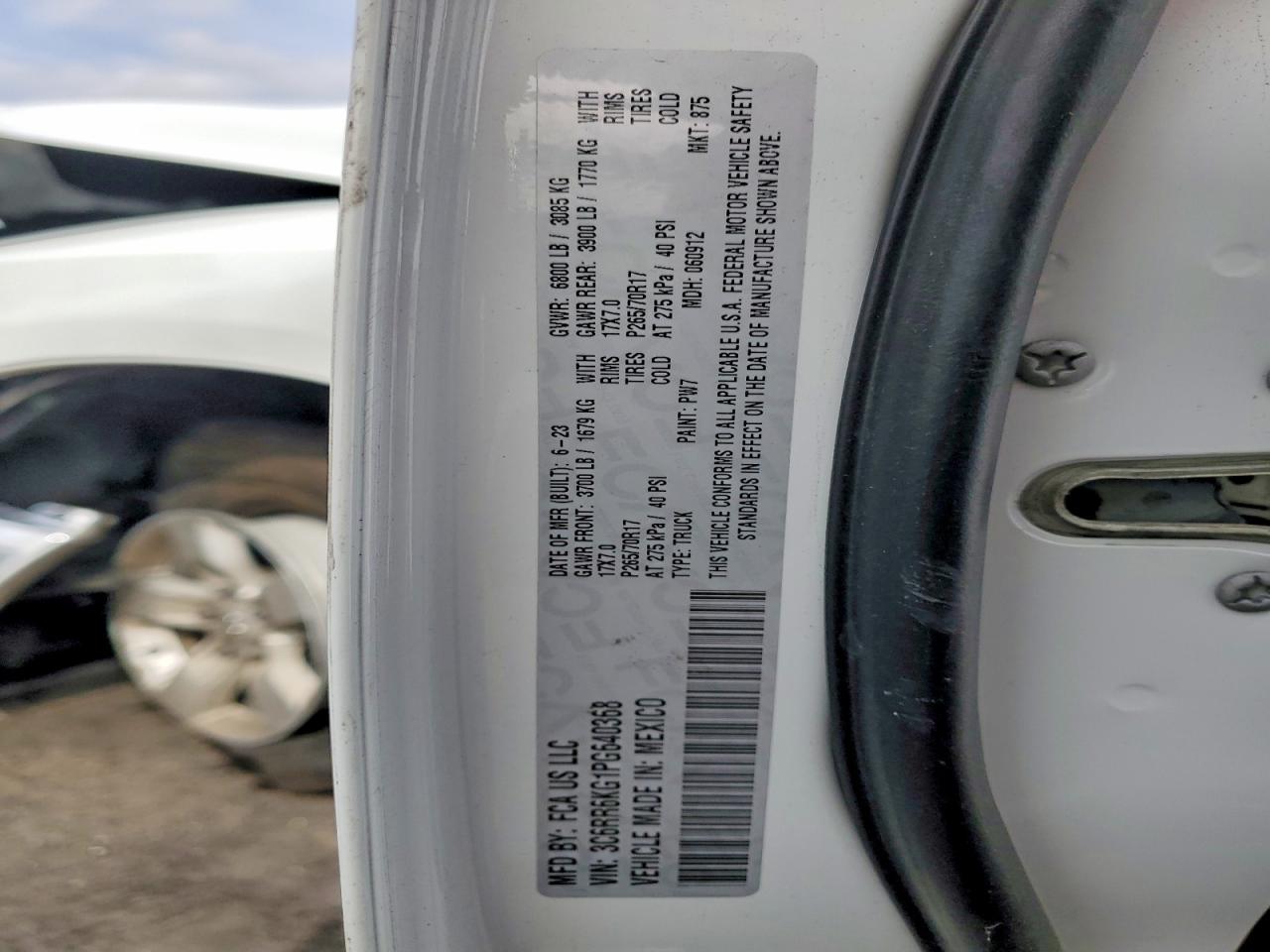2023 Dodge Ram 1500 Classic Tradesman