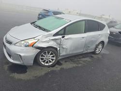 Salvage cars for sale from Copart Martinez, CA: 2012 Toyota Prius v