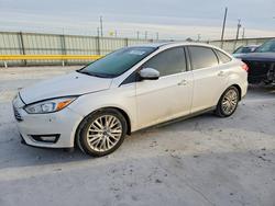 Salvage cars for sale from Copart Haslet, TX: 2018 Ford Focus Titanium