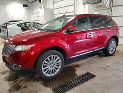 Salvage cars for sale from Copart Ham Lake, MN: 2015 Lincoln MKX